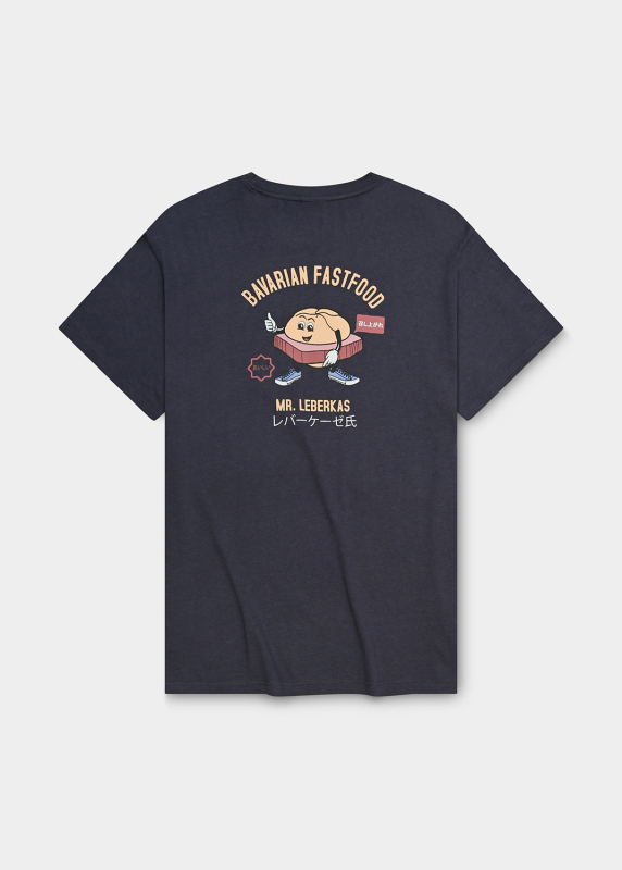 T-Shirt Mr. Leberkas - anthrazit